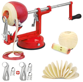 ARSUK Apple Peeler Slicer front view for stable, efficient prep.