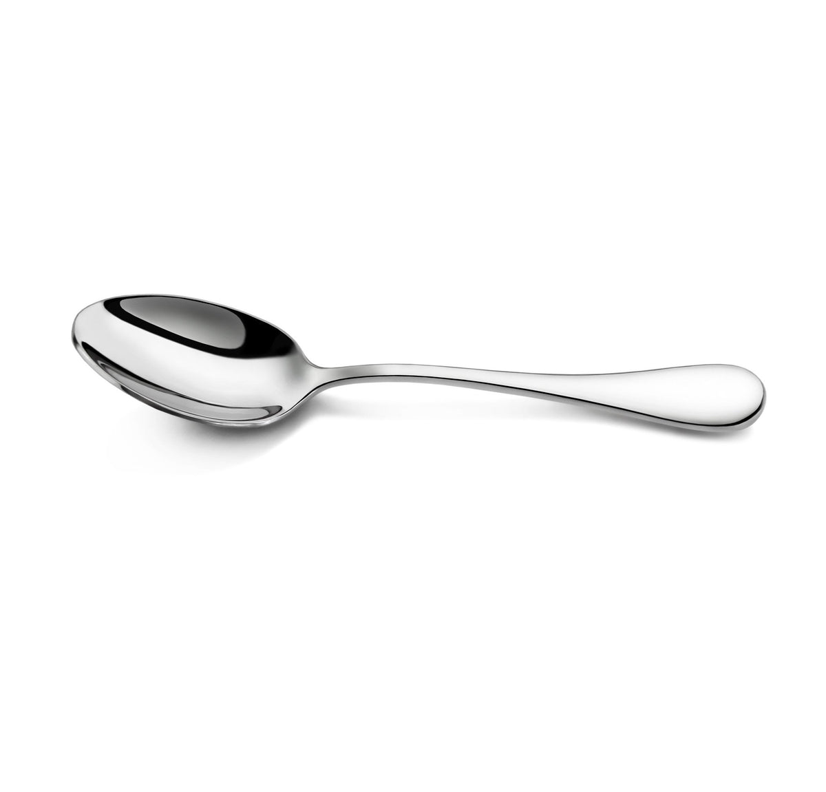 Artaste Rain teaspoon with a polished mirror finish for elegant table settings.