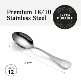 Artaste Rain teaspoon ideal for stirring tea, sugar, or cream with ease.
