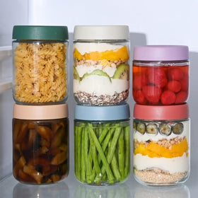 Artcochan yogurt or chia pudding jars are perfect for on the go snacking