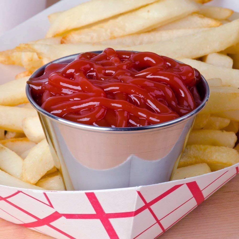 Artcome 2.5 oz cups sized for precise portions and dipping.