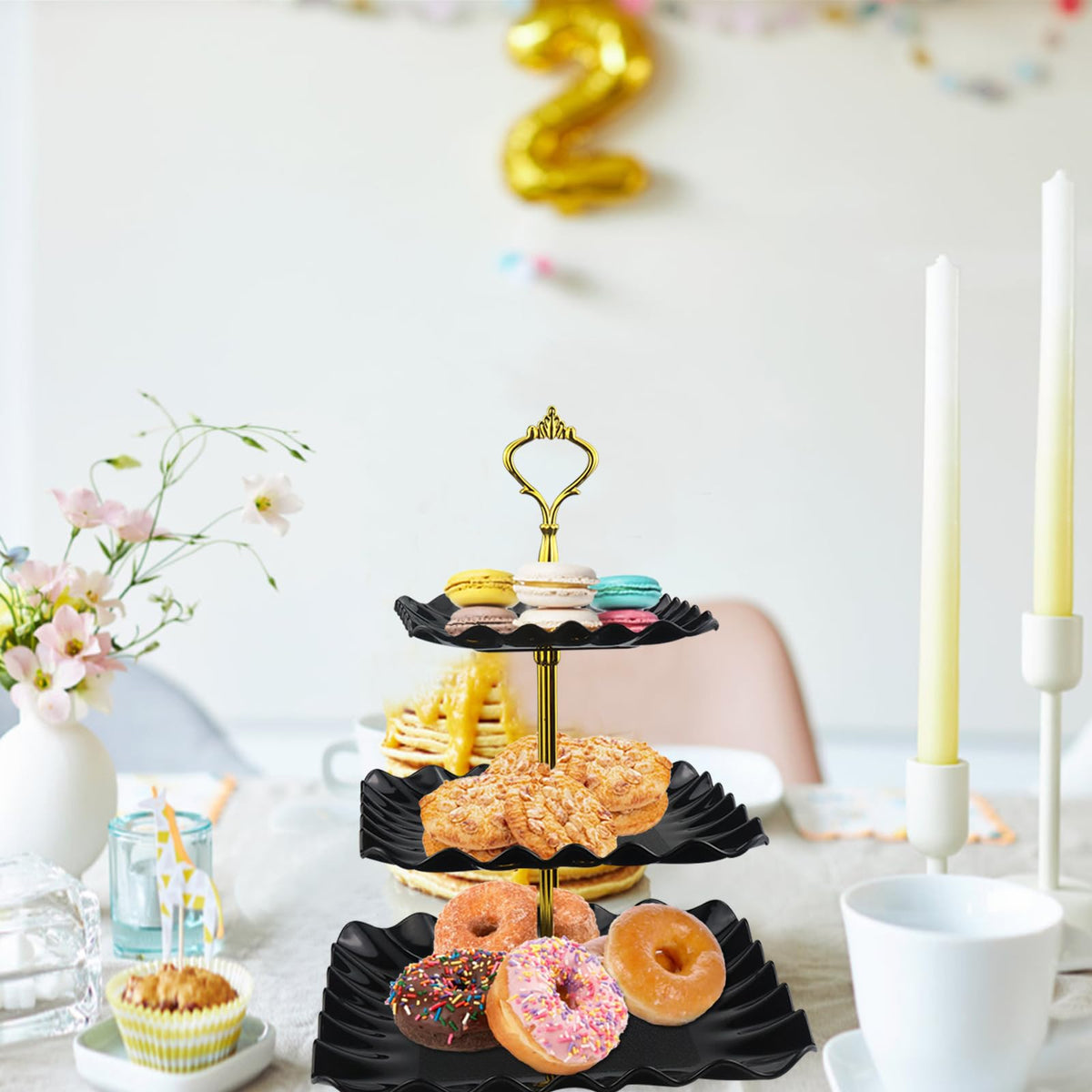 ArtCute all-in-one dessert display ideal for weddings and parties.