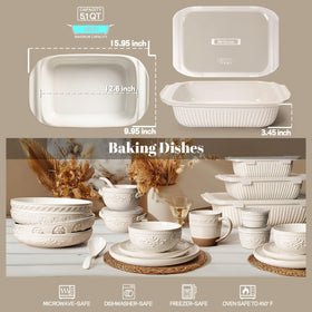 Artena baking dish lid-secure-fit demonstrates safe storage and transport.