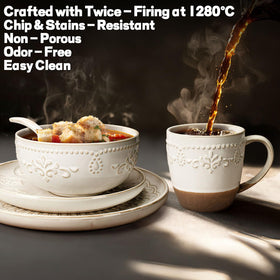 Artena Mugs ergonomic handle closeup emphasizes comfortable grip for larger hands
