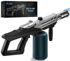 ARTFLAMM grill torch gun handle close-up for secure grip