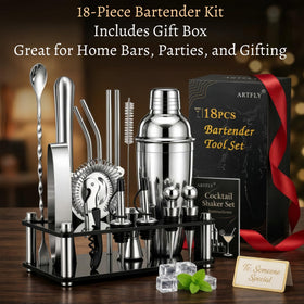 ArtFly acrylic stand showcases tools while reducing countertop clutter