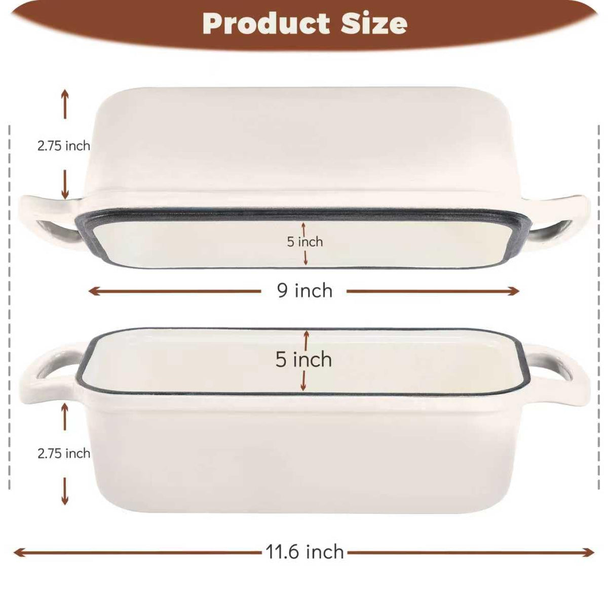 Articasting 2-in-1 bread pan lid used as Dutch oven for artisan loaves
