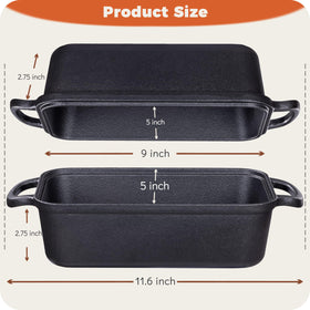 Articasting moisture-locking lid bread pan demonstrates moisture retention for crust
