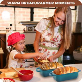 Articasting gift box with recipe guide for bread bakers
