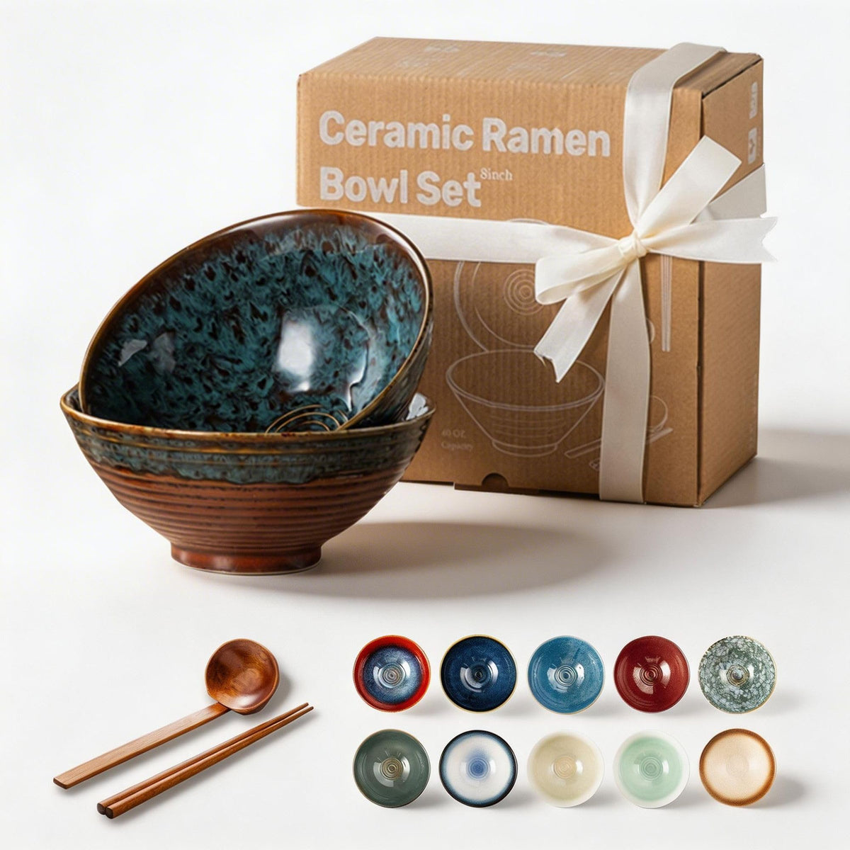 ArtifexCeram gift-set ceramic bowls ideal for special occasions