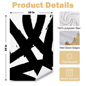 ArtisaEura 24x16 inch towels for versatile kitchen and bath use.