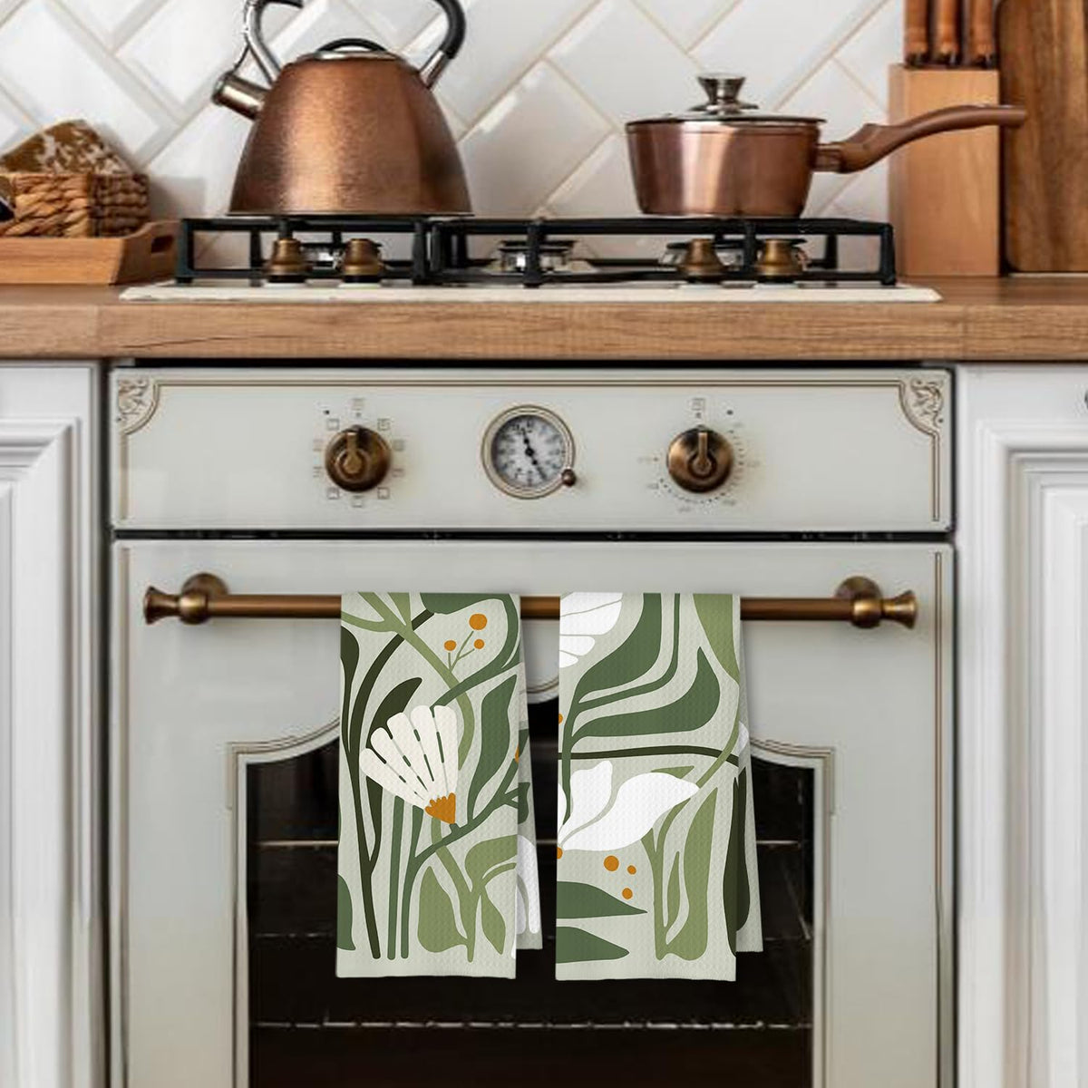 ArtisaEura waffle weave towel emphasizing durability.