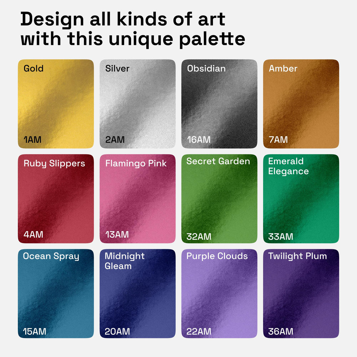 ARTISTRO 12 metallic pens for rock painting delivering rich color on stone