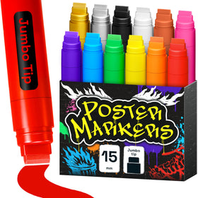 Artistro 12 Multicolor Paint Pens for glass marking delivering vibrant, quick-drying color.