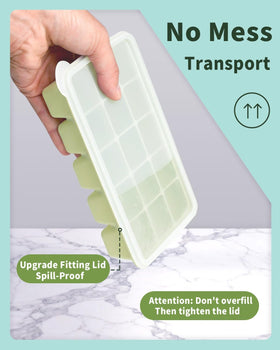 ARTLEO easy-release silicone molds deliver clean pop-out cubes