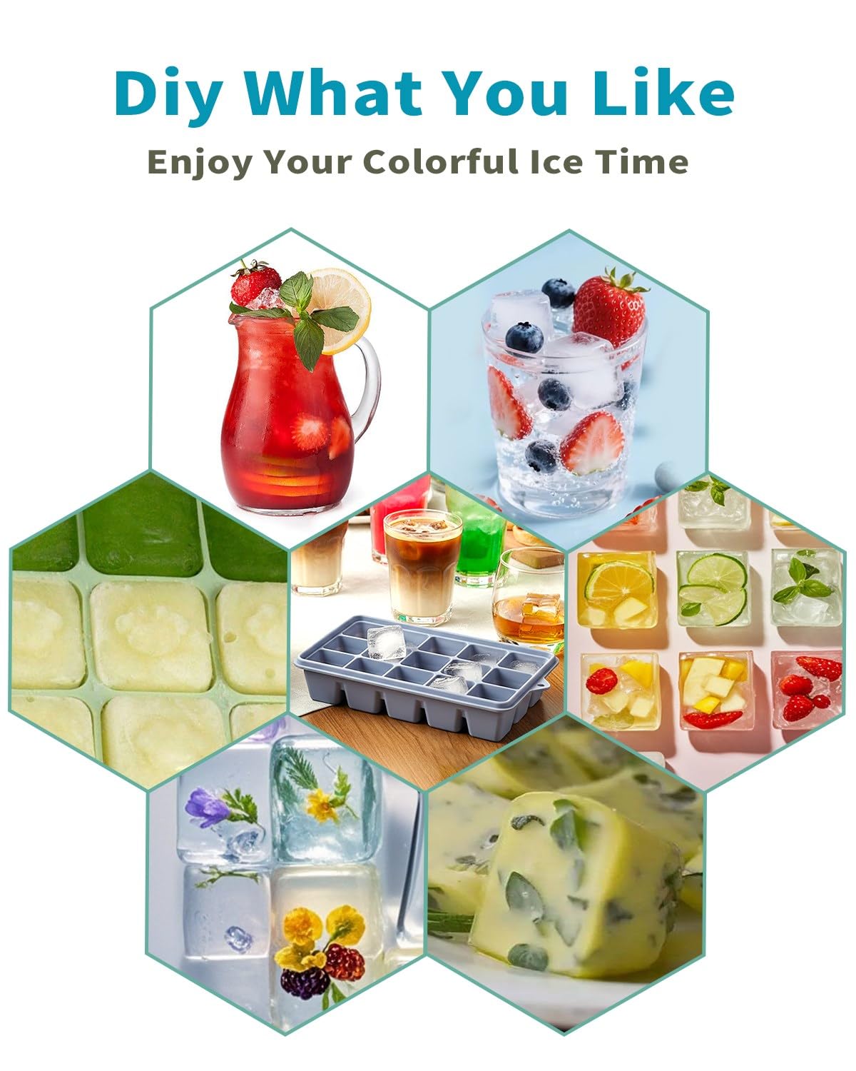 ARTLEO three-pack colorful trays ready for parties and everyday drinks