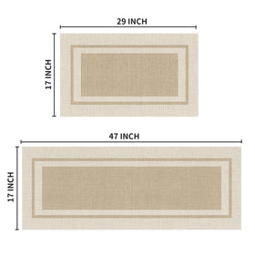 Artoid Mode entryway mat beige color, versatile use