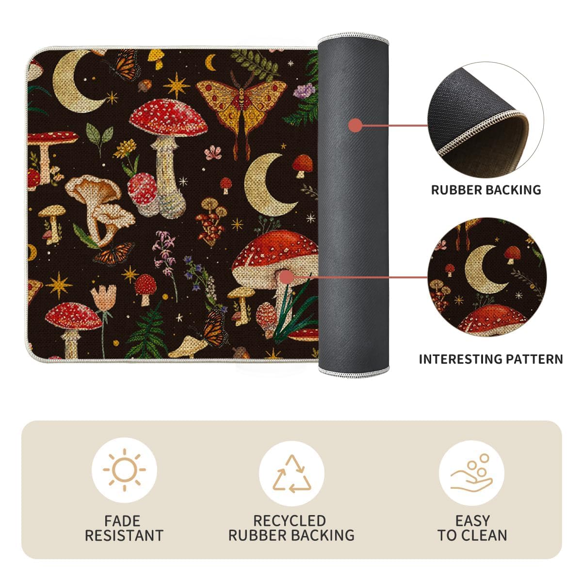Artoid Mode printed pattern brightens entryways and dining areas