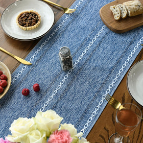 Artoid Mode embroidered stripes and hollow-out design add chic detail.