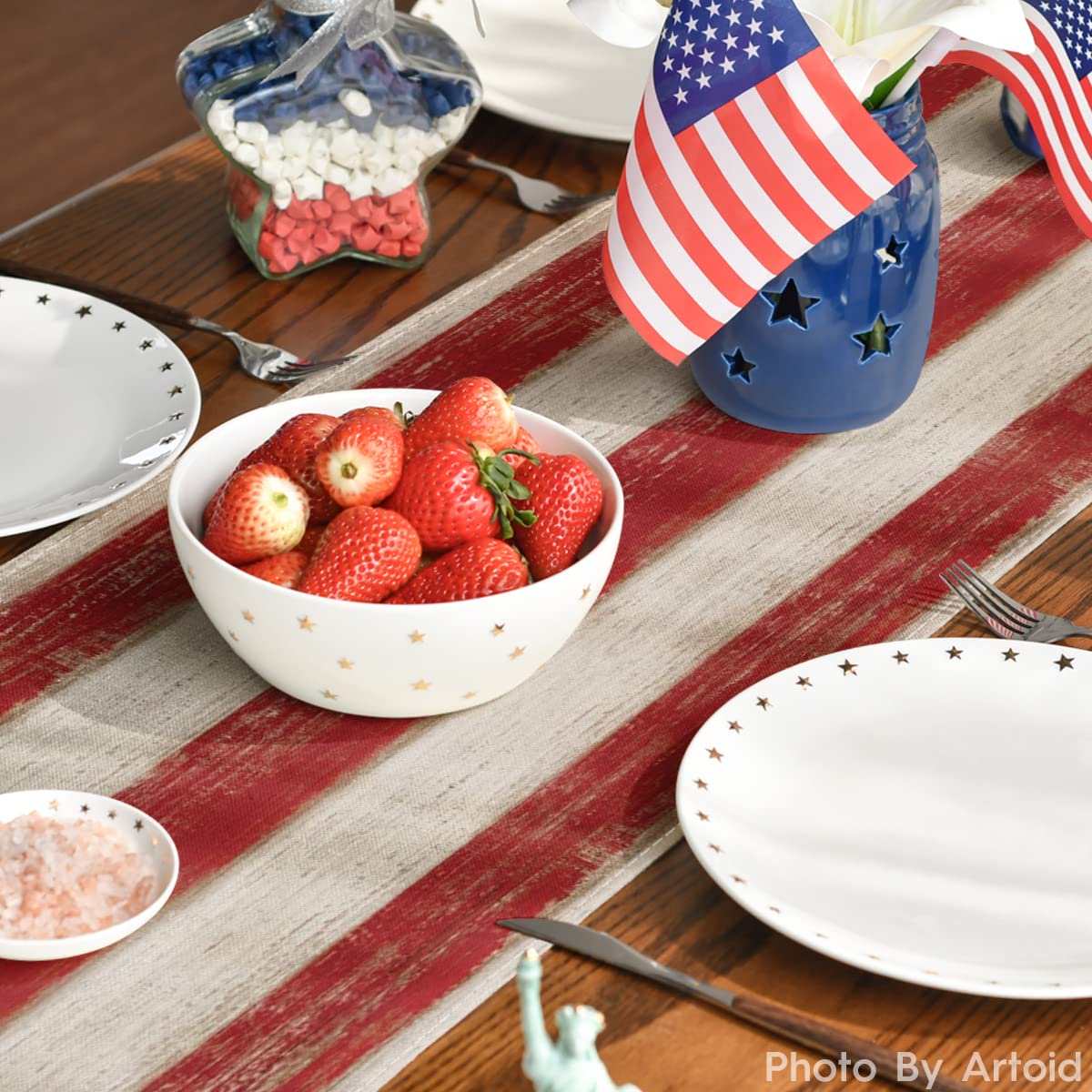 Artoid Mode bright colors elevate kitchen and dining ambiance.