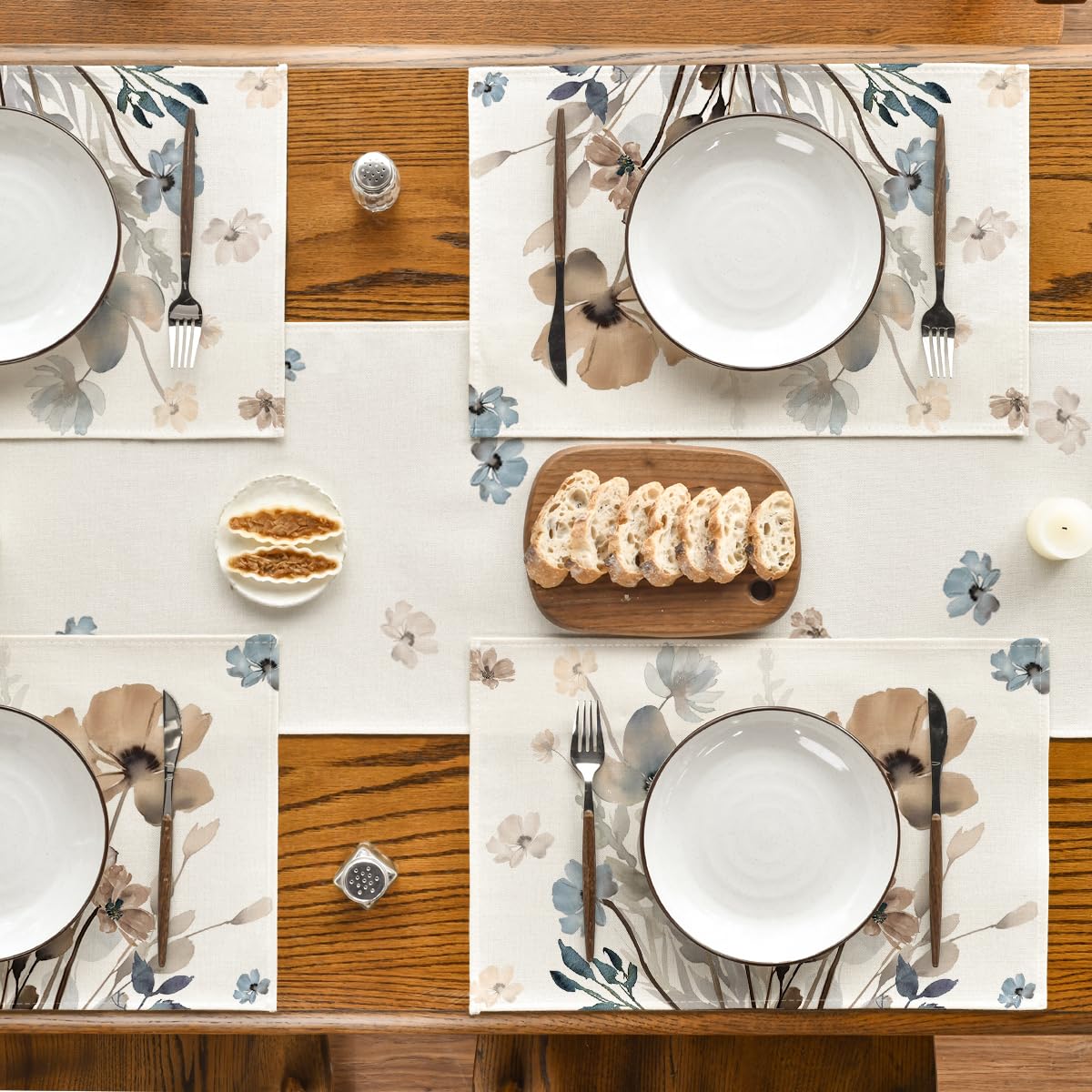 Artoid Mode durable placemat with hemmed edges resists fraying.