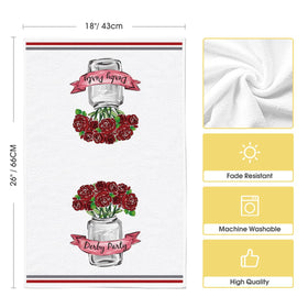 Artoid Mode Derby Day roses pattern detail adds seasonal charm