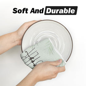 Artoid Mode Easter decor towel, suitable for drying cups and plates.