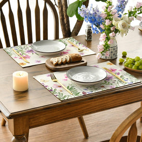 Artoid Mode 12x18 placemat brightens kitchen or patio dining spaces.