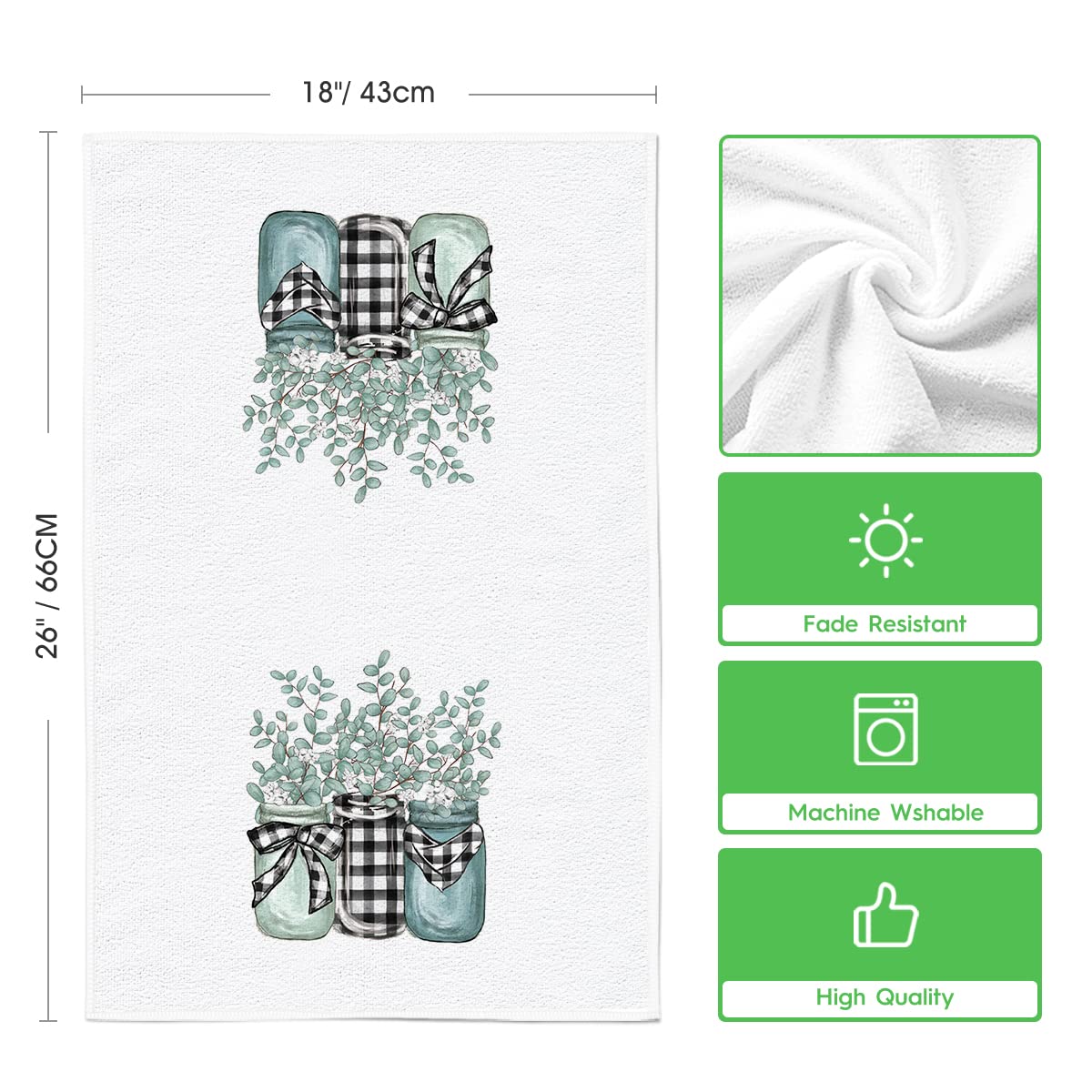 Artoid Mode highly absorbent towels—efficient drying for dishes and counters.