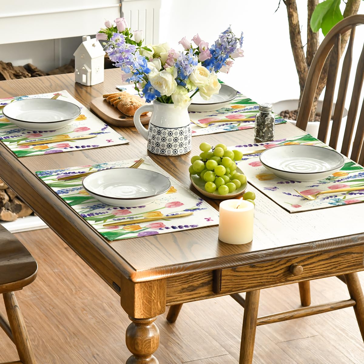 Artoid Mode placemats are washable and quick to air dry