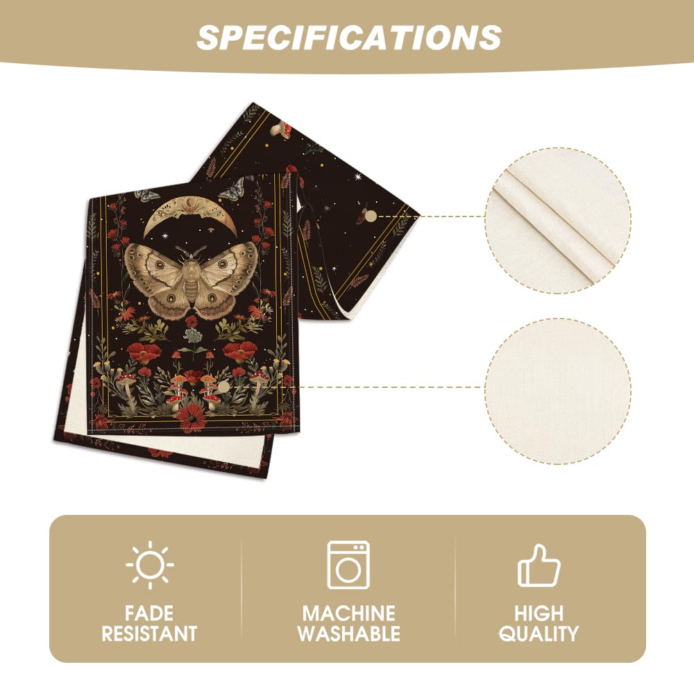 Artoid Mode machine-washable table runner for busy homes.