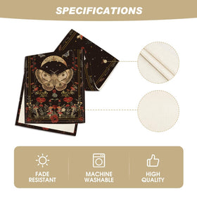 Artoid Mode machine-washable table runner for busy homes.
