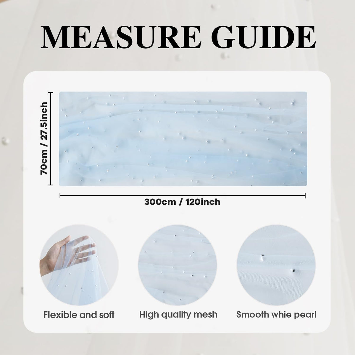 Artoid Mode pearl blue gauze runner soft texture complements casual dining