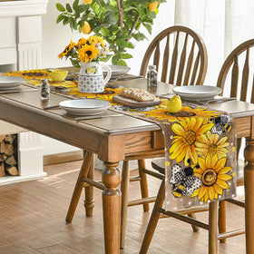 Artoid Mode polka-dot table runner offers festive style for gatherings.