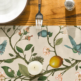 Artoid Mode polyester fabric soft durable table runner.