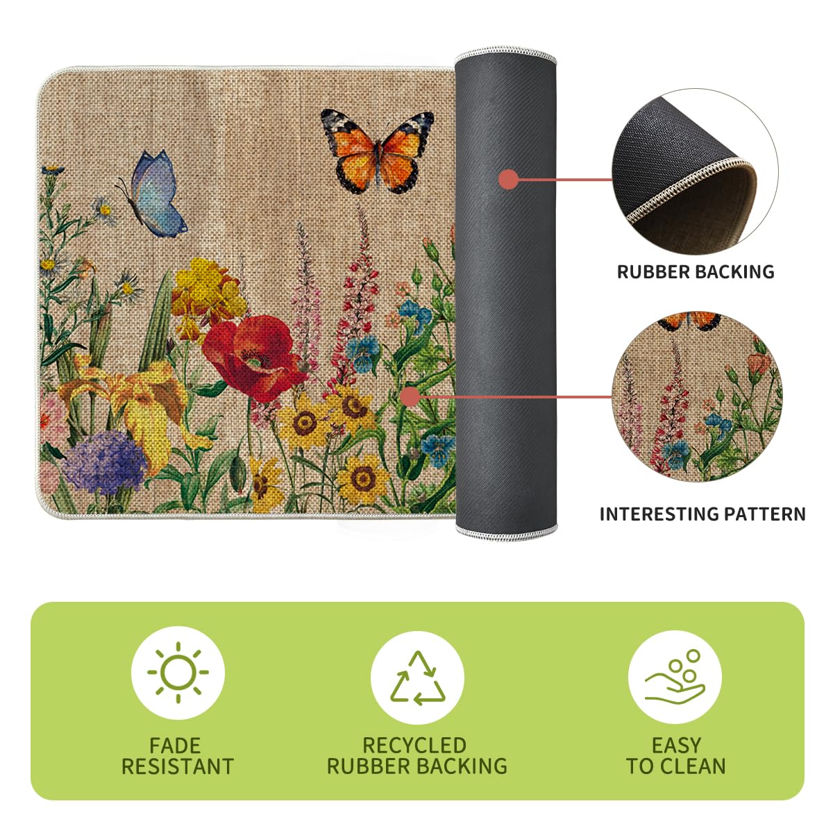 Artoid Mode polyester felt top provides a soft, comfortable surface.