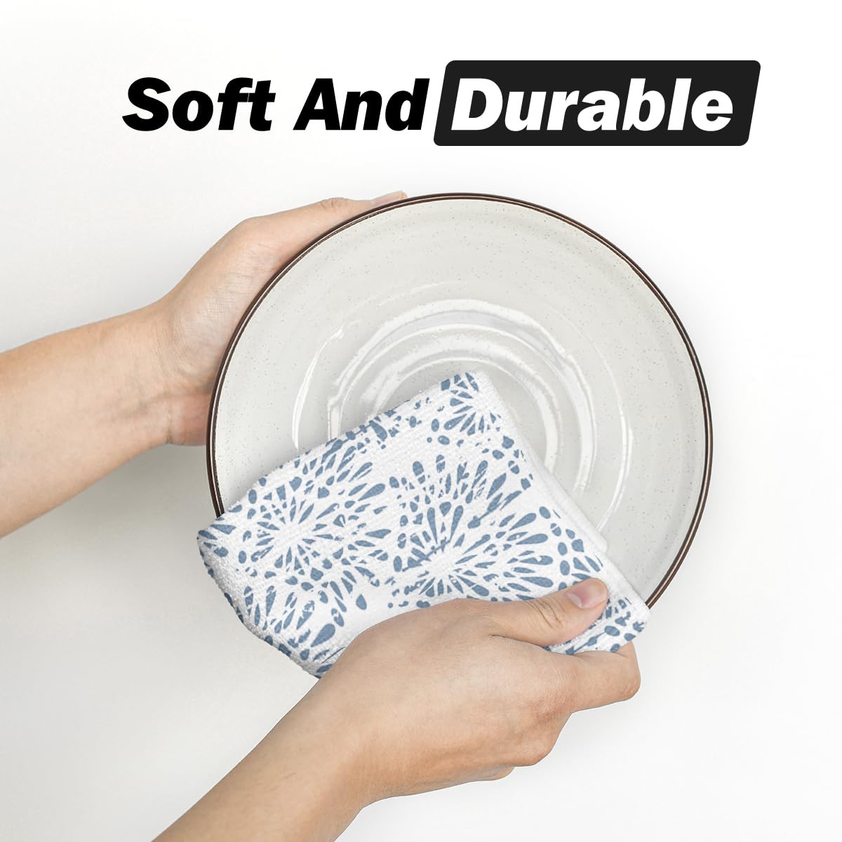 Artoid Mode seasonal boho towels folded for colorful display