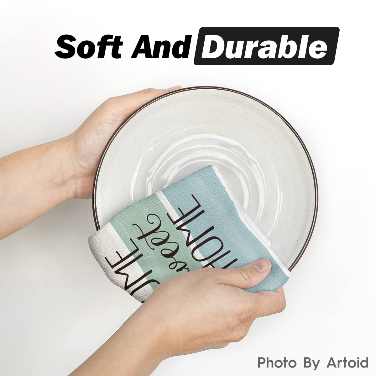 Artoid Mode seasonal decor kitchen towels elevate everyday cleanup and display.