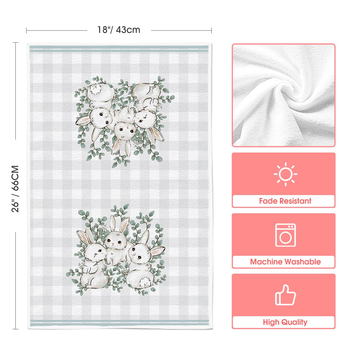 Artoid Mode soft, durable kitchen towels endure repeated machine washing.