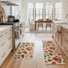 Artoid Mode Strawberry Spring pattern close-up brightens rooms.