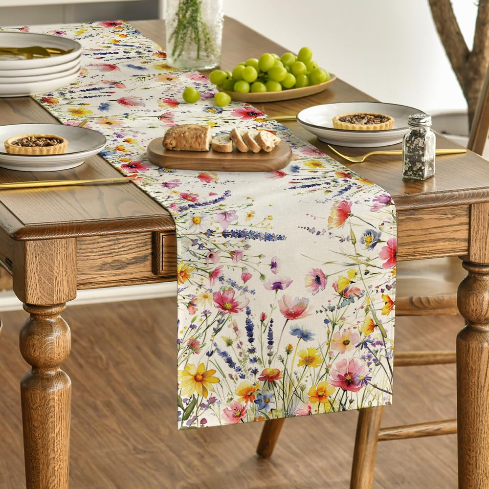 Artoid Mode 13x72 inch runner on table suits 4–6 guests.