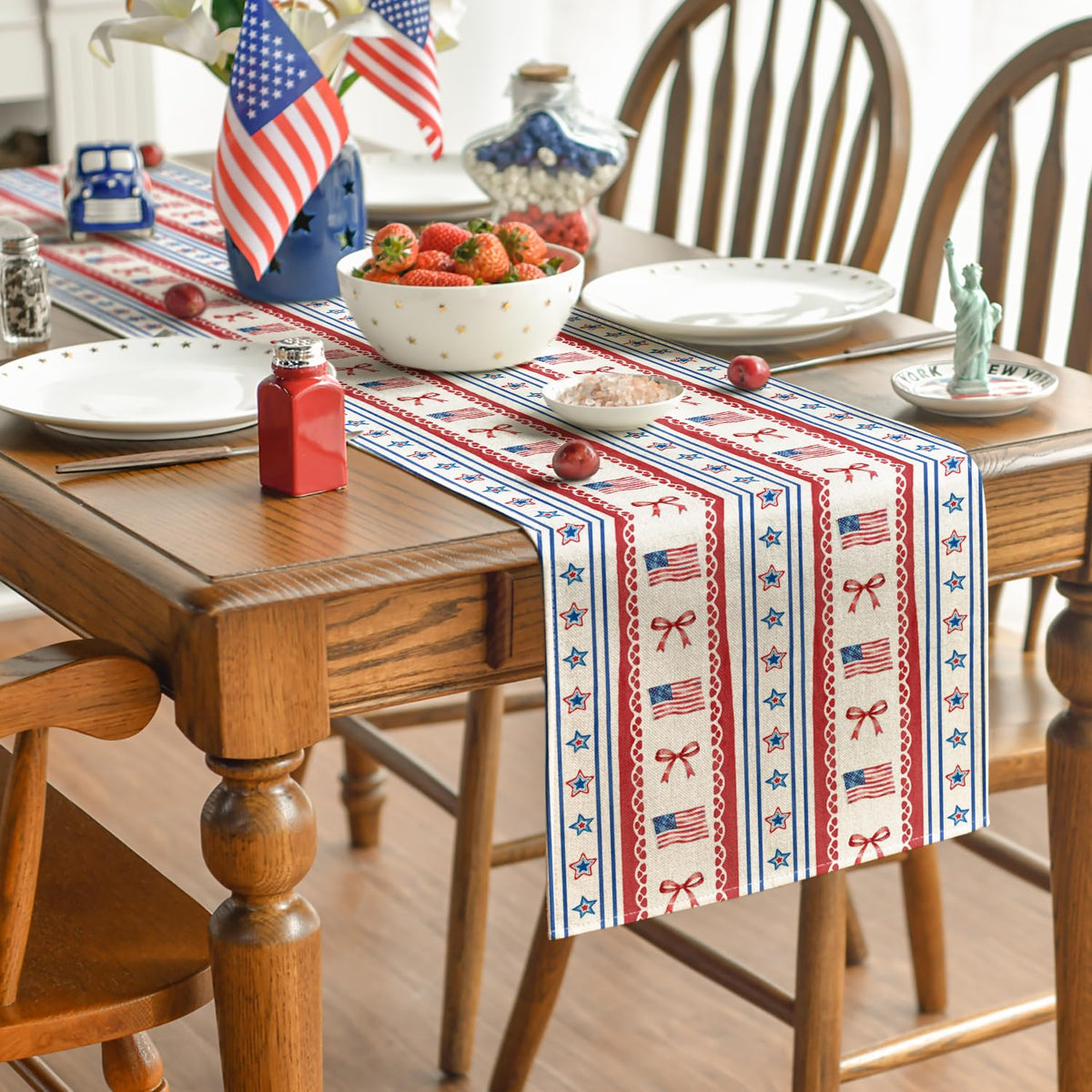 Artoid Mode table runner detail highlights strong stitching and durability