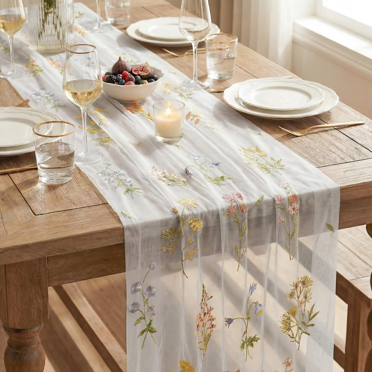 Artoid Mode vibrant colors brighten kitchens and dining spaces with floral charm
