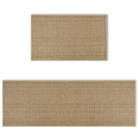 Artoid Mode washable non-slip kitchen rug in front of sink, keeps footing secure