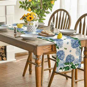 Artoid Mode watercolor hydrangea with bright colors brightening seasonal gatherings.