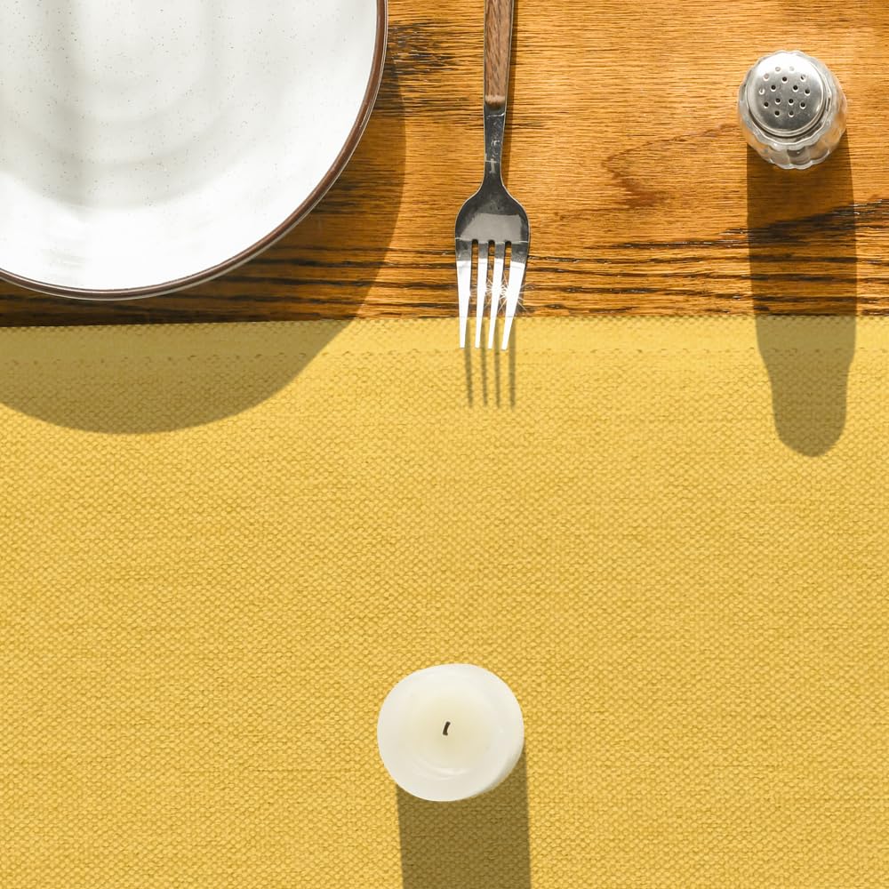 Artoid Mode Yellow Table Runner kitchen dining decor inspiration