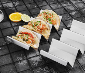 ARTTHOME 4-pack fits street tacos and larger tortillas, versatile.