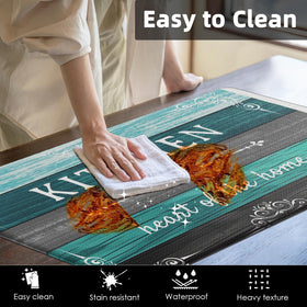 Arttown phthalate-free latex-free PVC mat for safe daily use