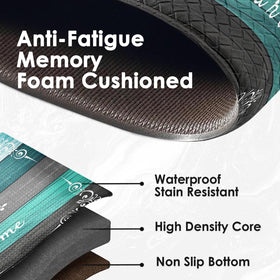Arttown waterproof easy-clean kitchen rug can be wiped clean