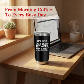 ARVEXO 20 oz tumbler sleek design supports daily hydration in style